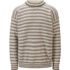 Natural - Unisex Jumpers Dale of Norway Skipsleia Wool Jumper Sweater - Sand