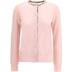 Burberry Cardigans Burberry Crewneck Cardigan Bouquet - Check Collar