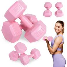 B2x Hex Dumbbells Set 2x4 Kg