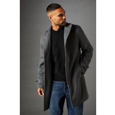 Grey - Men Coats Burton Mid Grey Epsom Casual Jackets - Mid Grey
