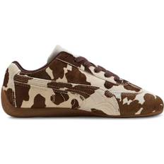 Shoes women Puma Speedcat Cow Print Sneakers Women - Brun