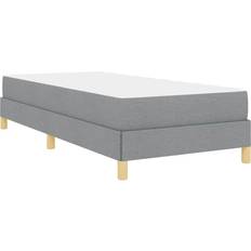 Kontinentalsenge Box Spring Seng Taupe Brun 80 x 200 cm Kontinentalseng