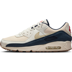 Nike Air Max 90 Prm Sneakers - Pale Ivory/Thunder Blue Sail Pink