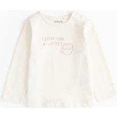 Tu T-shirts Tu Love You A Latte Slogan T-Shirt -