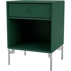 Montana Furniture Dream with Legs Pine/Chrome Bedside Table 30x35.4cm