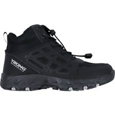 Viking Walking Shoes Viking Kid's Track Mid Waterproof SL Walking Boots - Black (3-556002)