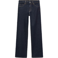 Mango Danila Wide Leg Highrise Jeans Dam Byxor - Open Blue
