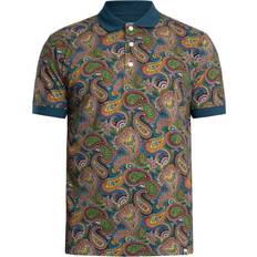 Pretty Green House Paisley Polo T-shirt - Multicolour