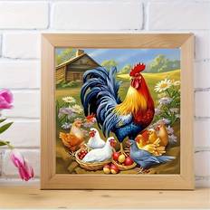 Diy 5D Diamond Painting Kit 7.9x7.9 Inches