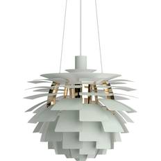 Louis Poulsen PH Artichoke Ø480 Støvet Grøn Metalliseret Messing Pendel 121.9cm