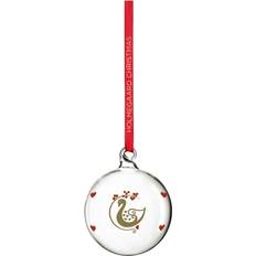 Holmegaard Decorative Items Holmegaard Bauble 2025 Clear Christmas Tree Ornament 7.5cm