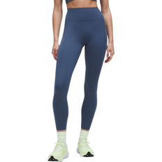 Lululemon Swift Speed Leggings With Bund - Blue Twill
