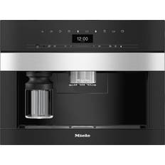 Integrated - Integrated Milk Frother Espresso Machines Miele CVA 7440 Stainless Steel/Clean Steel