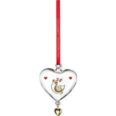 Holmegaard Decorative Items Holmegaard Heart 2025 Transparent Christmas Tree Ornament