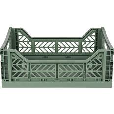 Aykasa Midi Foldekasse 40x30x15 cm Almond Green Opbevaringsboks