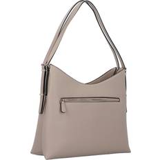 Guld Tasker Guess Lefia Large Hobo Skuldertaske - Beige