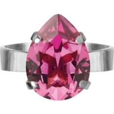 Caroline Svedbom Justerbar storlek Ringar Caroline Svedbom Mini Drop Ring - Dark Rose