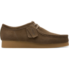 Mokkasiner Clarks Wallabeeevo - Dark Olive Sde