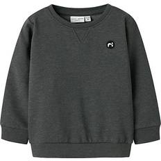 Name It Babyer Overdele Name It Regular Fit Sweatshirt Noos - Dark Grey Melange