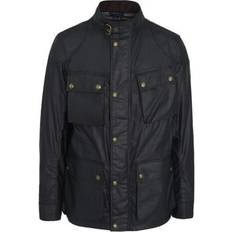 Belstaff Clothing Belstaff Fieldmaster Black Waxed Jacket