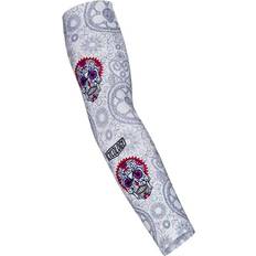 Cycology Day of the Living Arm Warmers - White
