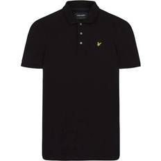 Herr - Ventilerande Pikétröjor Lyle & Scott Pikétröja - Svart