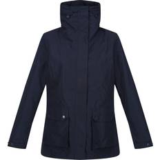 Dam - Natur Regnkläder Regatta Novalee Raincoat Womens - Dark Blue
