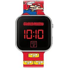 Rød Armbåndsure Accutime Accutime Super Mario LED Watch