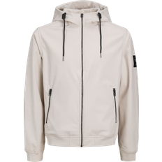 Jack & Jones Softshelljakke Elfenben/Sort