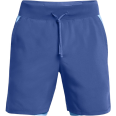 Under Armour Launch Elite Men's 2-in-1 Shorts - Tech Blue/Horizon Blue
