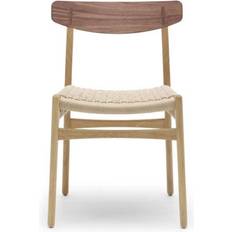 Carl Hansen & Søn CH23 Oiled Oak/Oiled Walnut/Natural Kitchen Chair 78.6cm