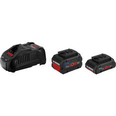 Bosch Batterier Batterier & Opladere Bosch 1xProCORE18V 4.0AH + 1xProCORE18V 5.5AH + GAL 1880 CV Professional