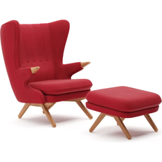 Skipper lænestol Skipper Furniture Teddy Bear Chair Without Stool Red Armchair 100cm