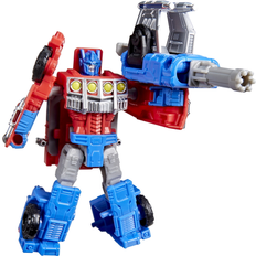 Transformers Action Figures Transformers Cyberworld Optimus Prime Armoured 4 Inch Figure