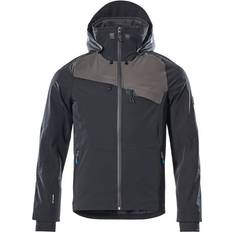 Unisex - Vindtæt Arbejdstøj & Udstyr Mascot 17001-411 Ultimate Stretch Outer Shell Jacket - Black/Dark Anthracite