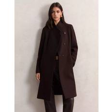 Max Wool Rich Coat - Chocolate Brown