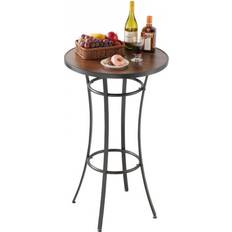 Metall Barbord Utemöbler VEVOR Round 23.7 in Outdoor Bar Table