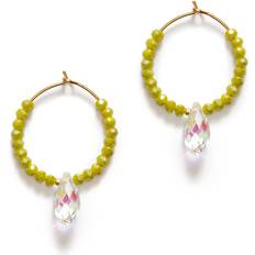 Cosmic Cactus Hoop Pale Damen - Brass