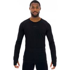 Icebreaker Underställ Icebreaker Merino 200 Zoneknit L S Crewe - Svart