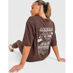 Women T-shirts adidas Originals Coffee Club T-Shirt - Brown