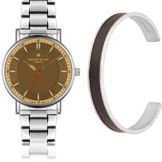 Philipp Plein Women Wrist Watches Philipp Plein Women's Watch Philipp Blanc Vevey 20x20 mm