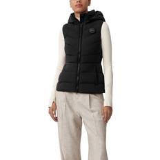 Canada Goose Women Vests Canada Goose Clair Vest LD54 - Black