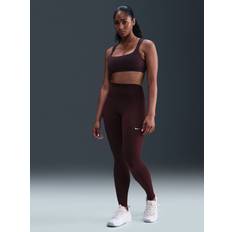 Leggings Nike Burgundy Crush One Seamless Front High Rise Leggings