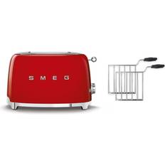 Smeg Toasters Smeg TSF01 2 Slice Toaster Bundle