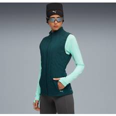Puma Run Cloudspun Women Vest - Green Terrain