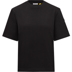 Moncler T-shirts Moncler Enninful Cotton T-Shirt Women - Black