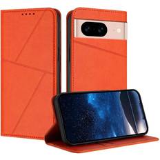 GANGXUN Orange Pixel 8a Shockproof Case