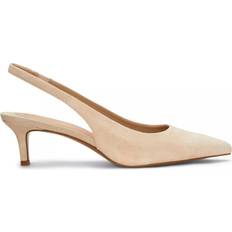 Ralph Lauren Heels & Pumps Ralph Lauren Lolah Suede Slingback Court Shoes
