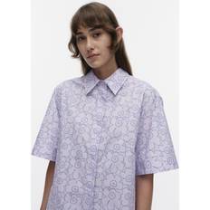 Marimekko Kläder Marimekko Standardi Piirto Unikko Shirt Skjortor Dam - Lila