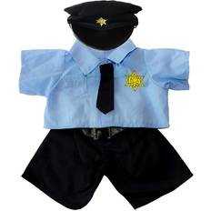 Policeman Uniform Outfit Teddy Bear Clothes Fit 36cm - 46cm